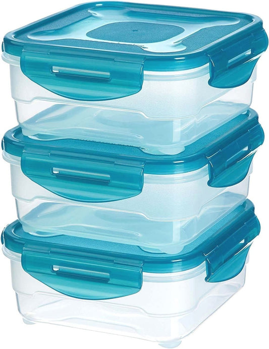 Plastic Air Tight Modular Fridge Storage Containers for Snacks